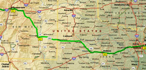 Albuquerque to Dallas