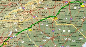 Atlanta to Chapel Hill